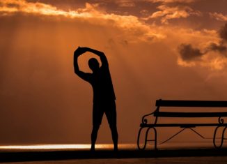 healthy middle aged man