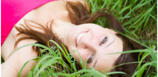 natural white teeth